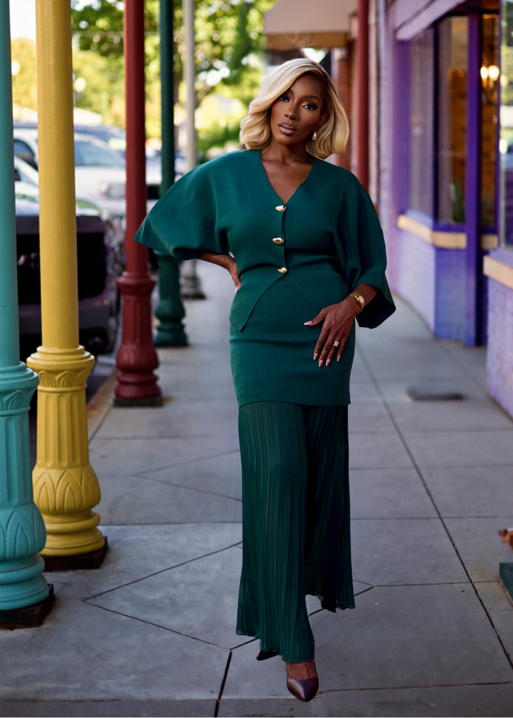 Haute Hunter Knit Set