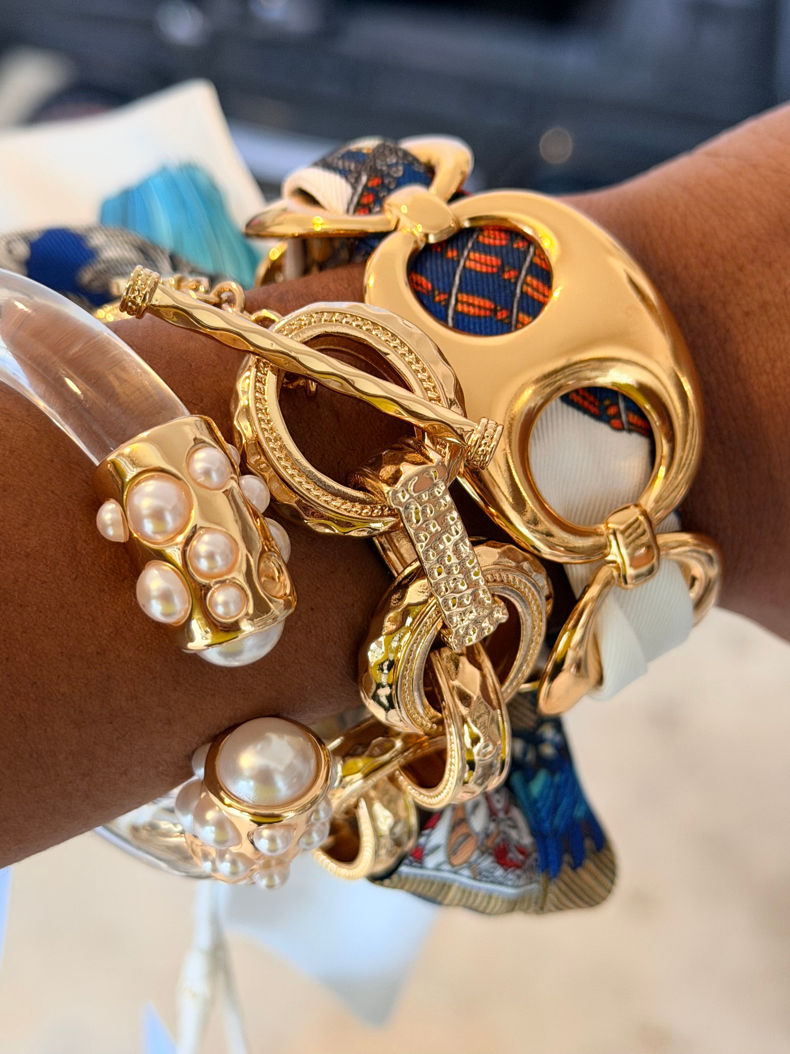 Lisa Twill Cuff Bracelet