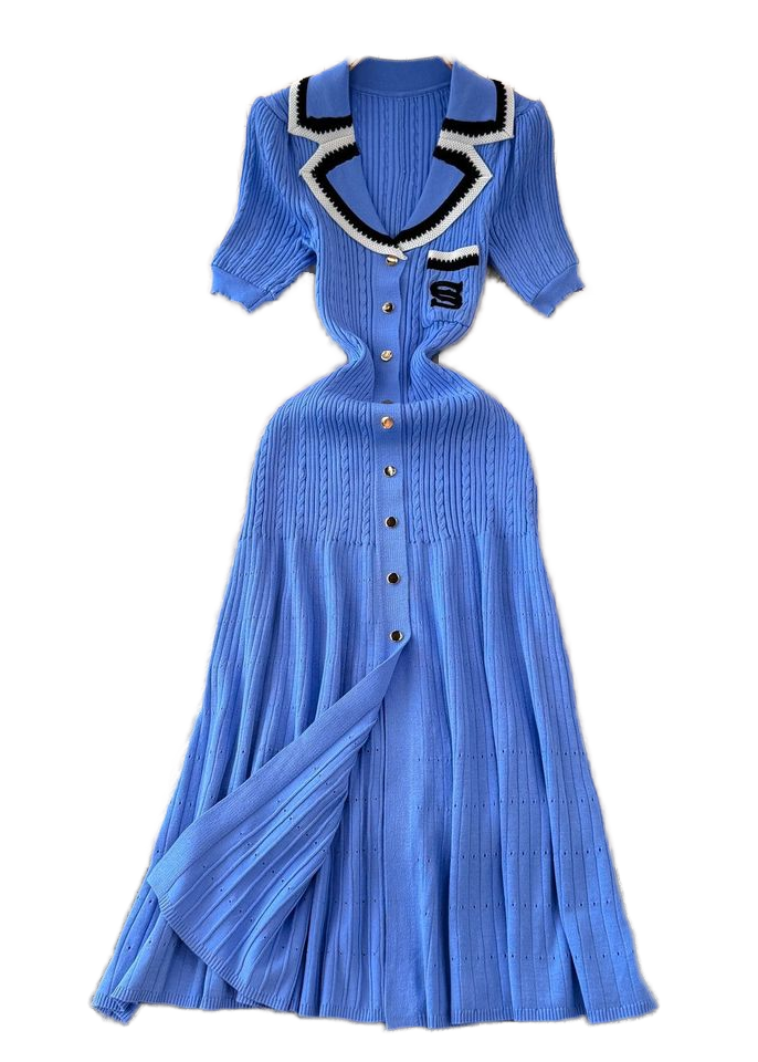 Stephanie (Blue) Dress